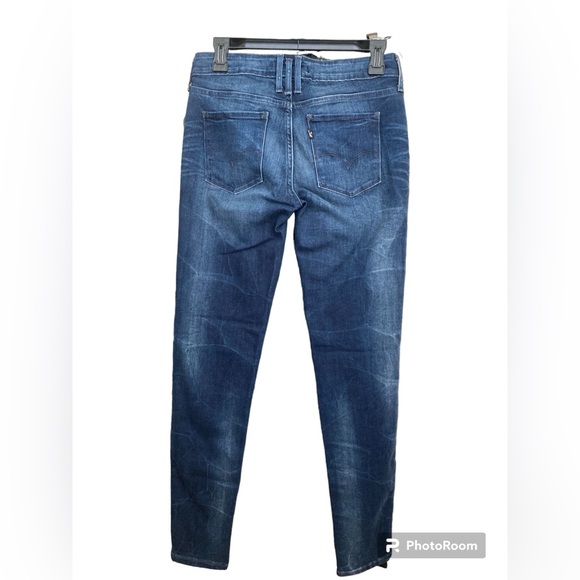 Levis Legging Jeans Womens Size 6 Stretch Blue Denim - Picture 2 of 5